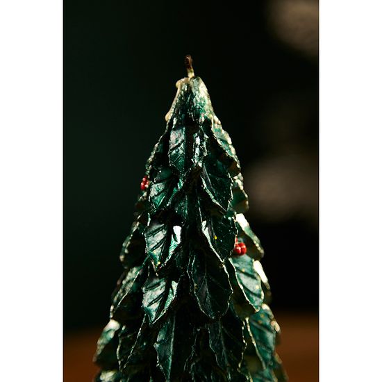 Свеча декоративная festive flame из коллекции new year essential, 19,5 см