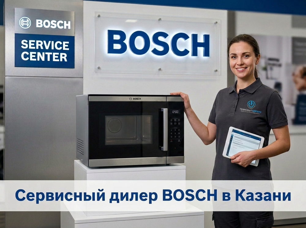 Ремонт микроволновой печи Bosch в Казани