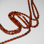 Фианиты, оттенок "Спессартин", бриолетт 4,4*6мм