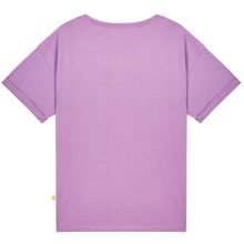 Сиреневая футболка для девочки KOGANKIDS