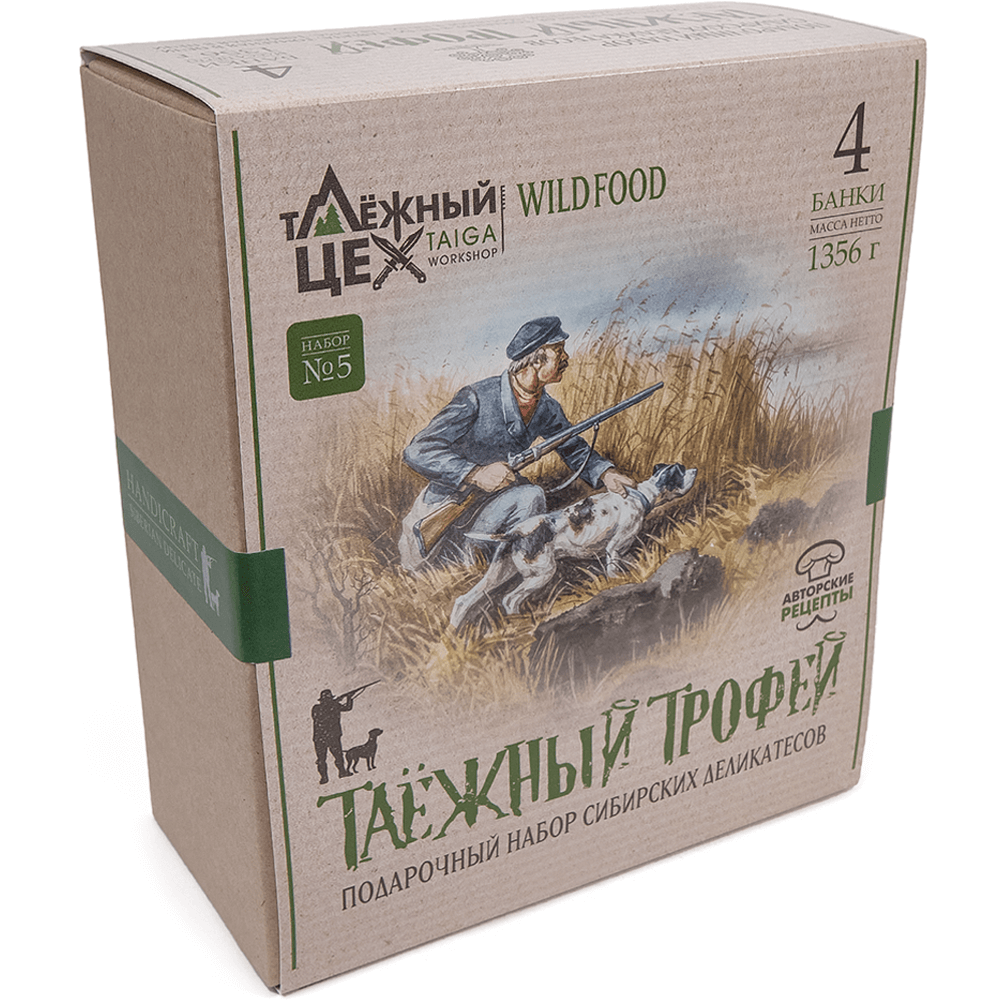 Набор Mix №5(Медведь, Олень, Лосось, Нельма)