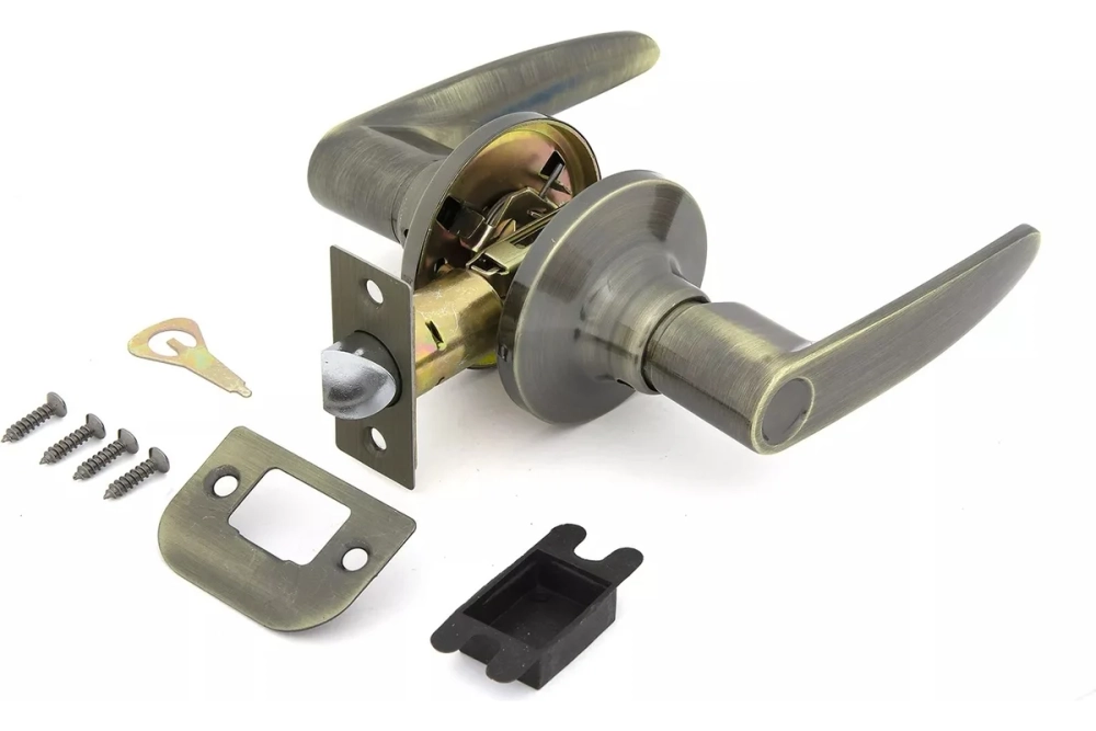 Ручка защелка Фабрика замков 3502E AB PS СТ-00001328