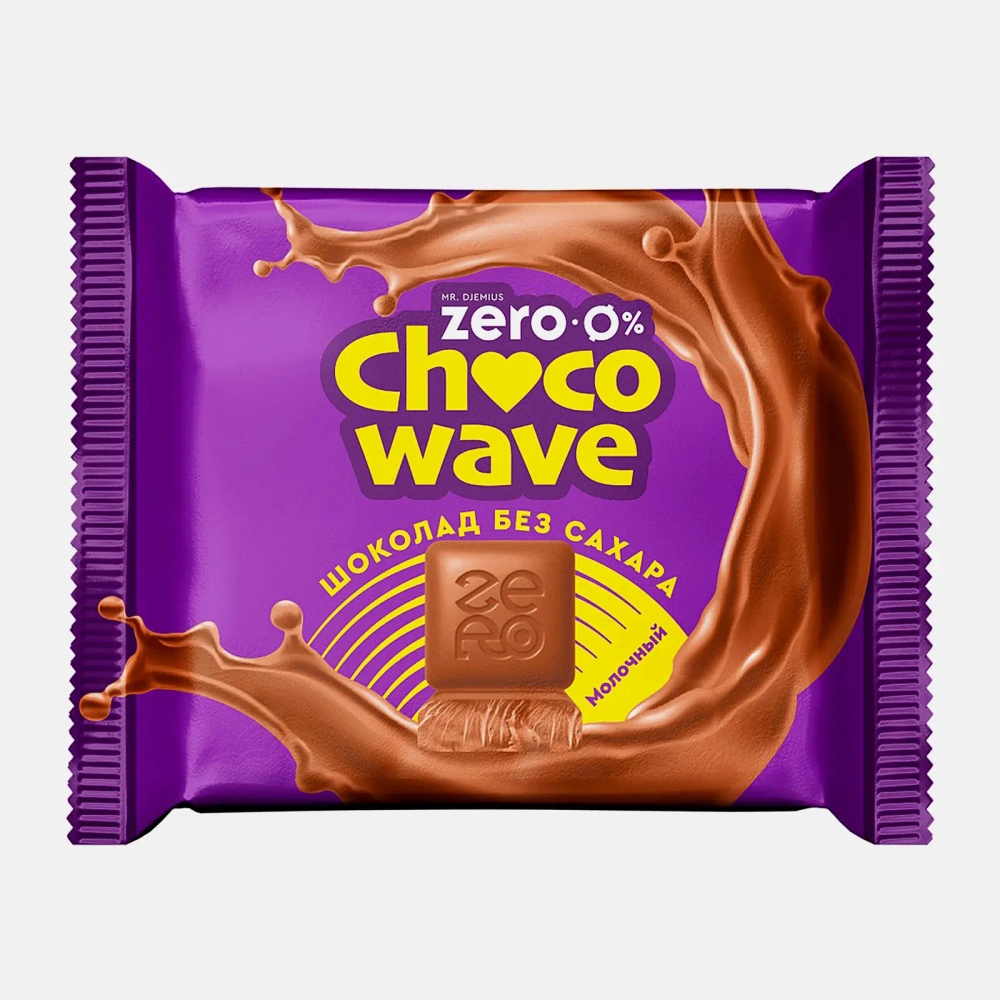Шоколад Mr Djemius Zero без сахара ассорти Chocowave 60г