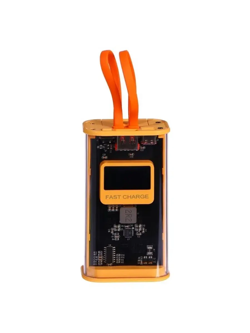 Внешний портативный аккумулятор CRR-30, 10000 мАч, 2USB, 3 А