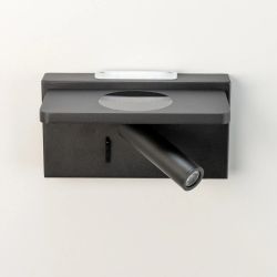 Citilux Декарт CL704371 LED USB QI Светильник поворотный Чёрный