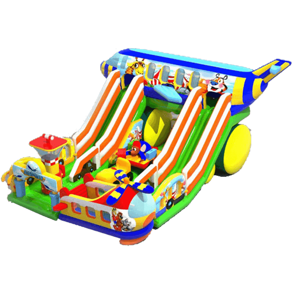 Коммерческий надувной батут "Аэропорт 3"