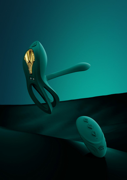 Zalo BAYEK - Эрекционное виброкольцо с пультом