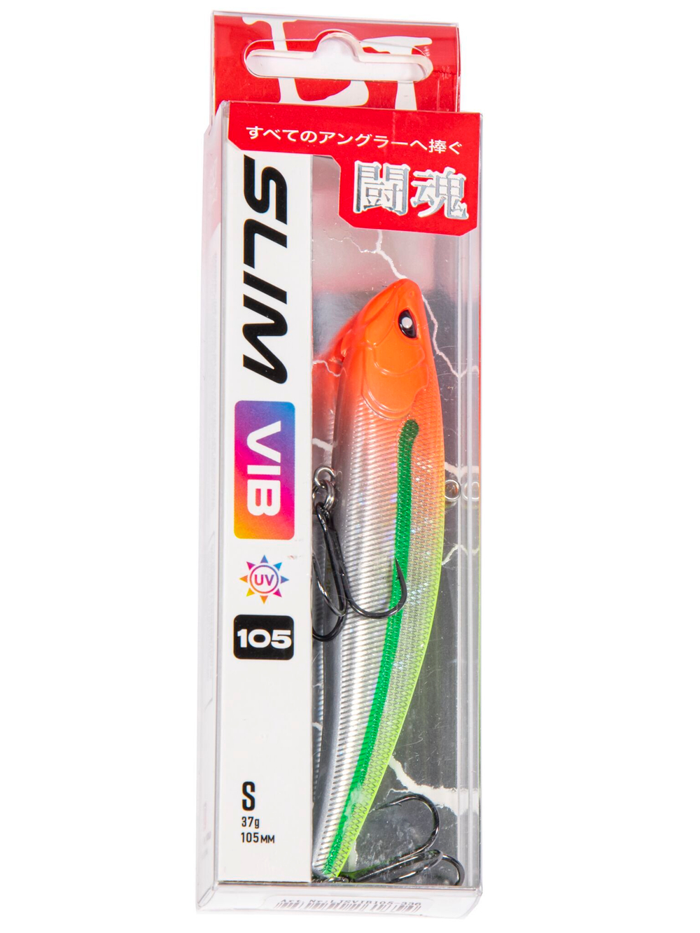 Воблер тонущ. вертикал. LJ Pro Series SLIM VIB S 105.00/336