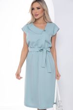 Платье Элегантное решение мята П10191 LT Collection