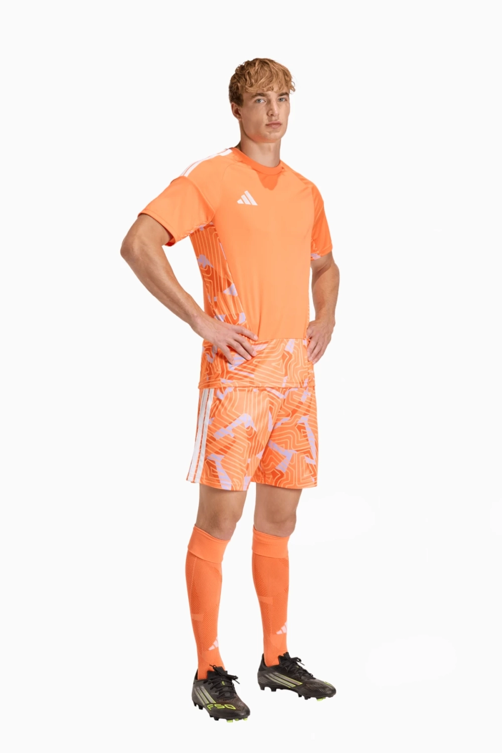 Вратарские шорты adidas Tiro 26 Competition - оранжевый