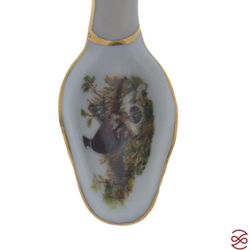 Ложка для соуса Crown Aristokrat Охота бежевая 11 см