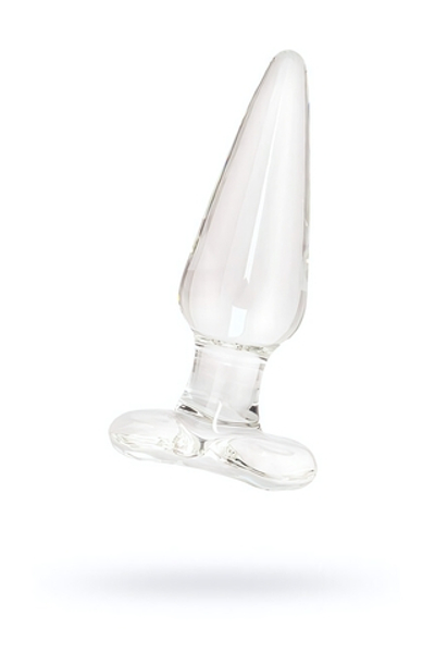 Анальная втулка из стекла (Цвет: прозрачный)