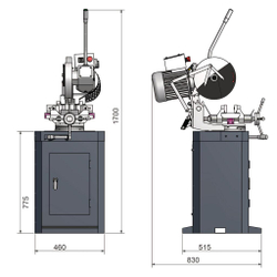 Дисковый отрезной станок Optimum OPTIsaw CS 275