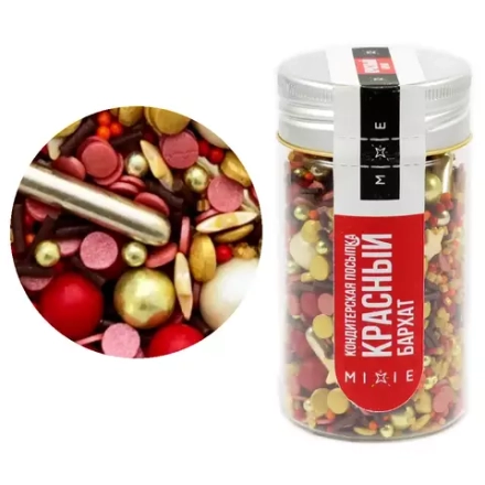 Посыпка MIXIE "Красный бархат"