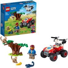 Конструктор LEGO City Stuntz 60300 Спасательный вездеход для зверей