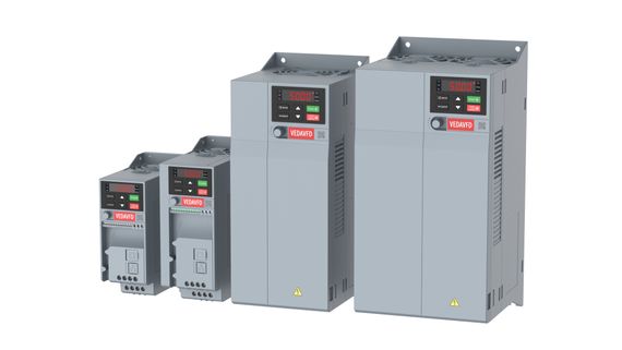 Преобразователь частотный VEDA Drive VF-51 2,2 кВт (380В,3 фазы) ABA00007 — (1)