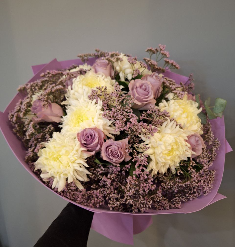 Букет "Лиловая нежность"