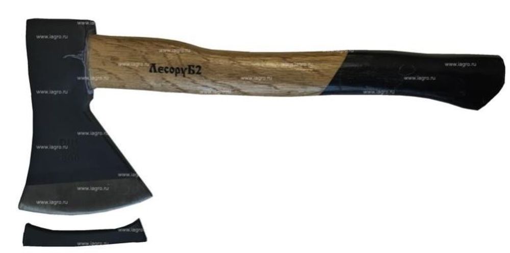 Топор кованный 0,8кг  в сборе   Б2