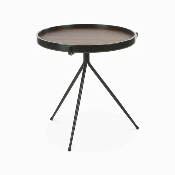 Кофейный стол Padon Ø51х52 см, шпон ореха