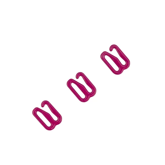 Крючок для бретели фуксия 10 мм