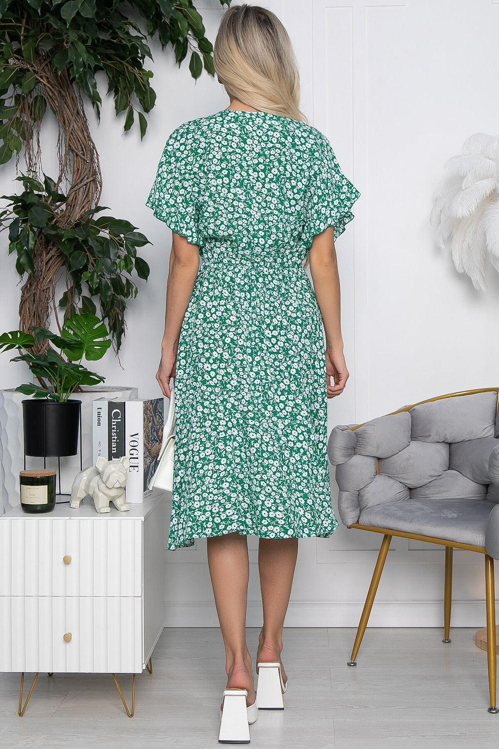 Платье Кристи (зеленое) П10299 LT Collection