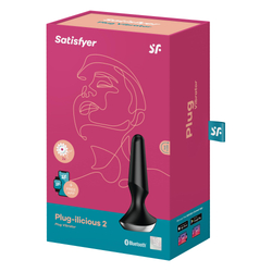 Satisfyer Plug Ilicious 2 - Анальная пробка с вибрацией + APP