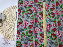 Футер 2-нитка начес ПОДАРКИ ш. 180 карде