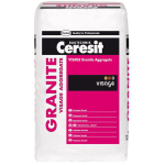 Штукатурка декоративная Ceresit CT 710 Visage Гранит Mozambic Graphite