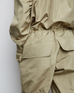 Комбинезон из шелка хаки