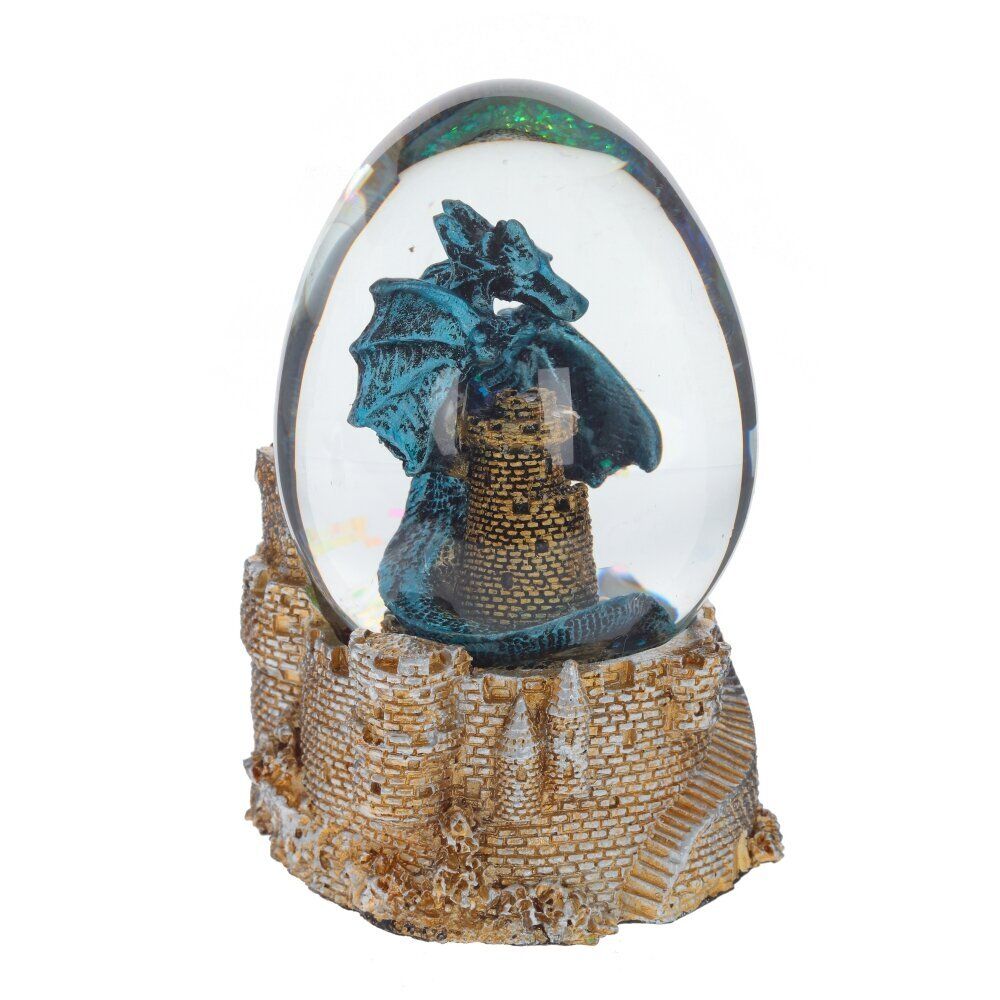 GAEM Фигурка декоративная в стекл.шаре "Дракон", D 7 см, L8 W7 H10 см, 2в.