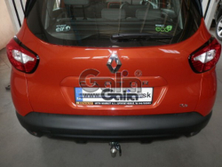 Фаркоп оцинкованный Galia R091A для Renault Captur 2013-(паспорт и сертификат в комплекте)(без электрики)