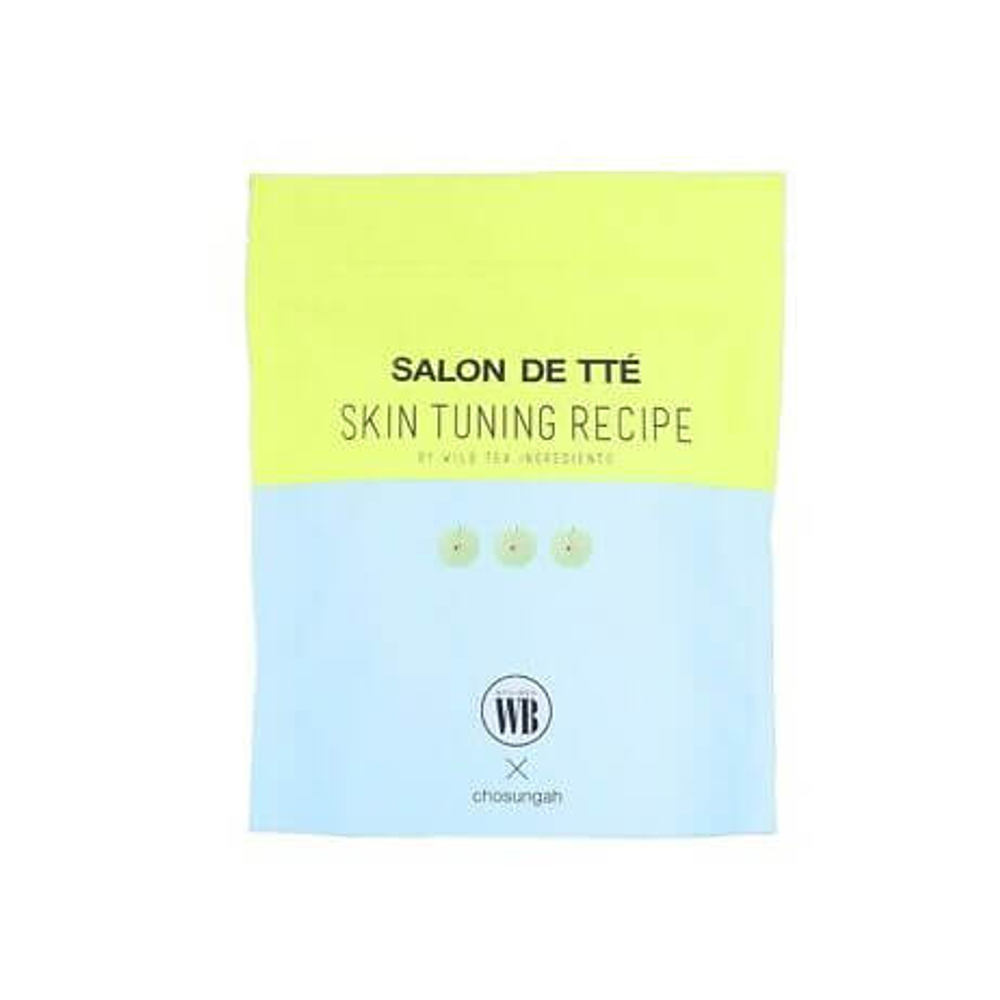WONDER BATH Очищающая пилинг-салфетка с яблочными экстрактами Salon de Tte Apple Edition 7 гр