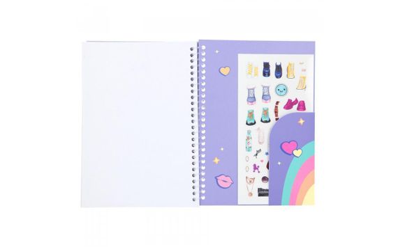 TOPModel Pocket Colouring Book