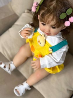 Кукла Реборн виниловая 55см в пакете (FA-178)