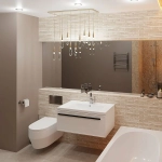 Тумба с раковиной LA FENICE Elba Bianco 80 белая
