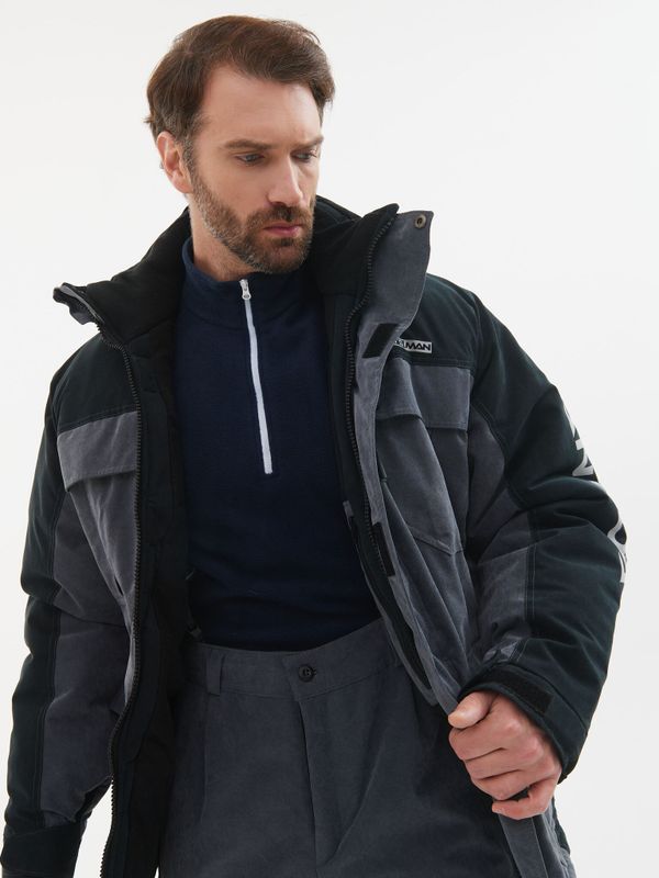 Костюм зимний Канада ткань Финляндия цвет Серый/Черный