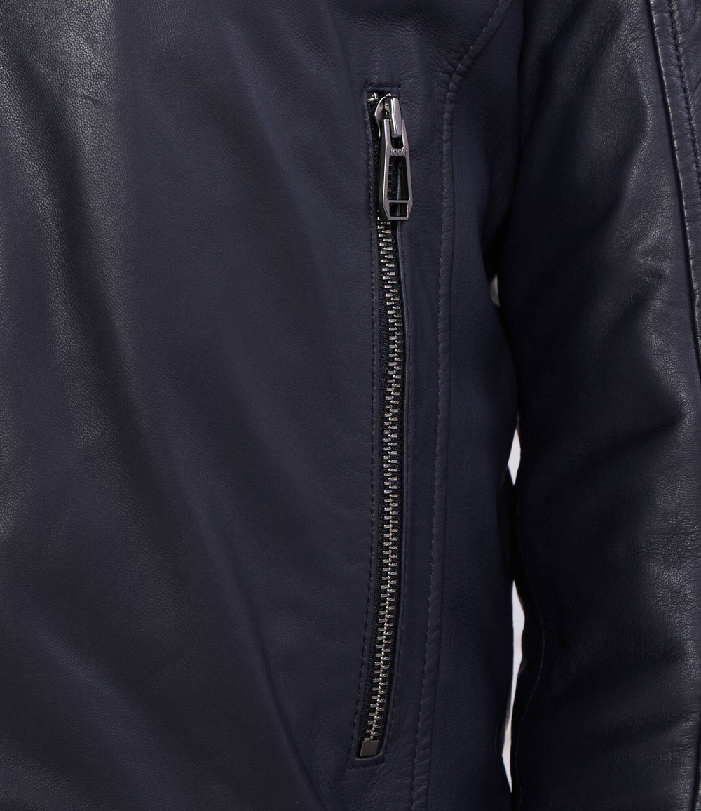 Кожаная куртка бомбер Normos Joop! - графитовый(1500150 Normos)