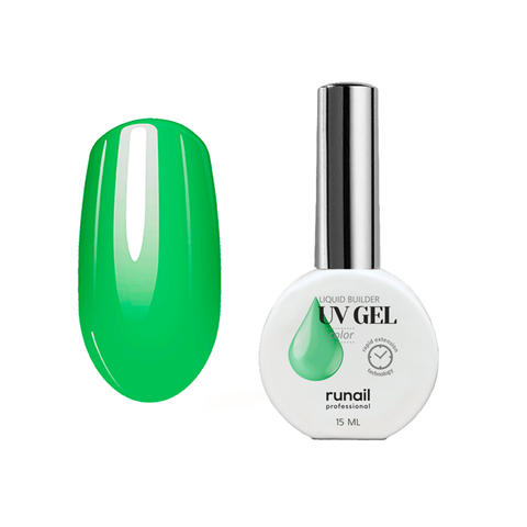 RuNail Professional UV Gel 15 ml Изумрудный 5406