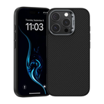 Кевларовый чехол MagSafe Benks ArmorPro Button для iPhone 16 Pro Max Тонкий гибридный чехол из арамидного волокна DuPont Kevlar плотностью 600 ден с сенсорной накладкой для Контроллера камеры