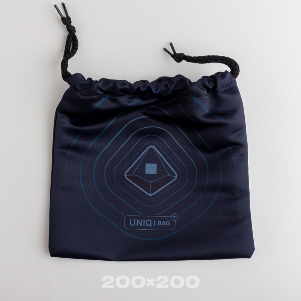 Мешочек Uniq Bag Black 20x20