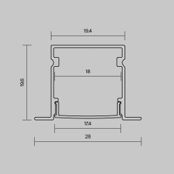 Профиль Led Strip 632017