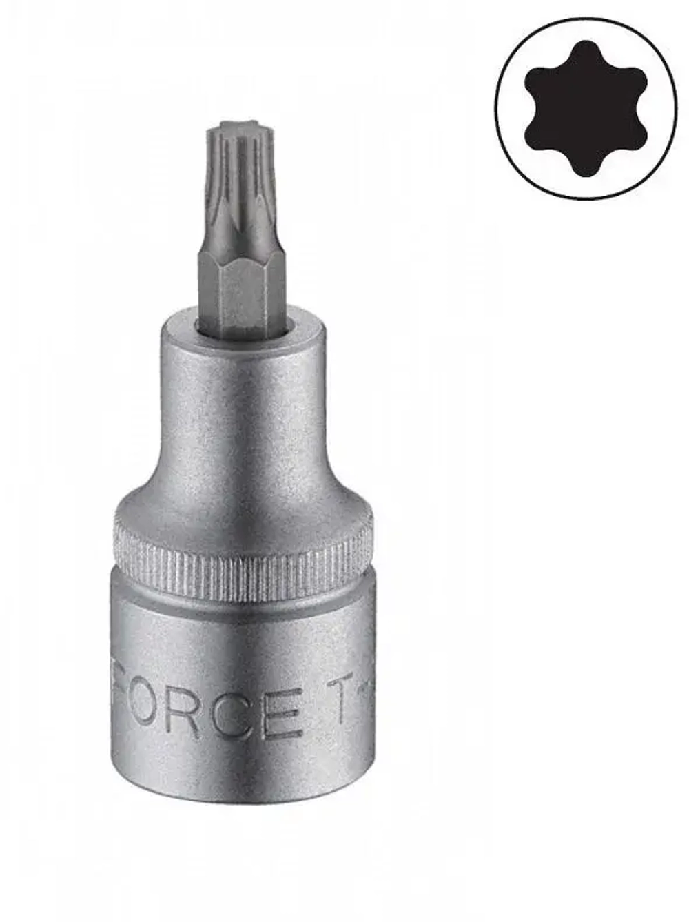 Головка-бита TORX T30 1/2" (L-55мм) ROCKFORCE RF-34605530