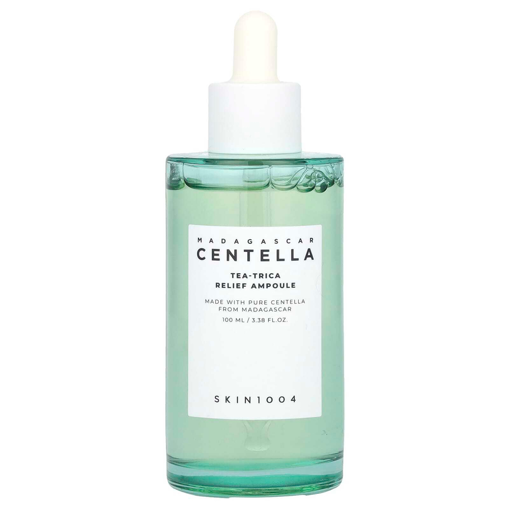 SKIN1004, Madagascar Centella, чайная трика, облегчение, ампула, 100 мл (3,38 жидк. унц.)