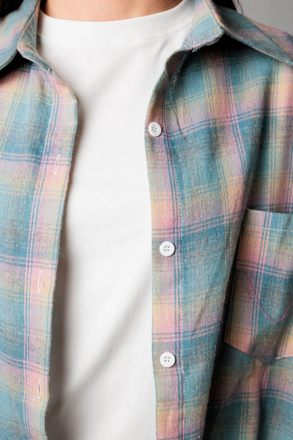 Рубашка женская 1903 серый