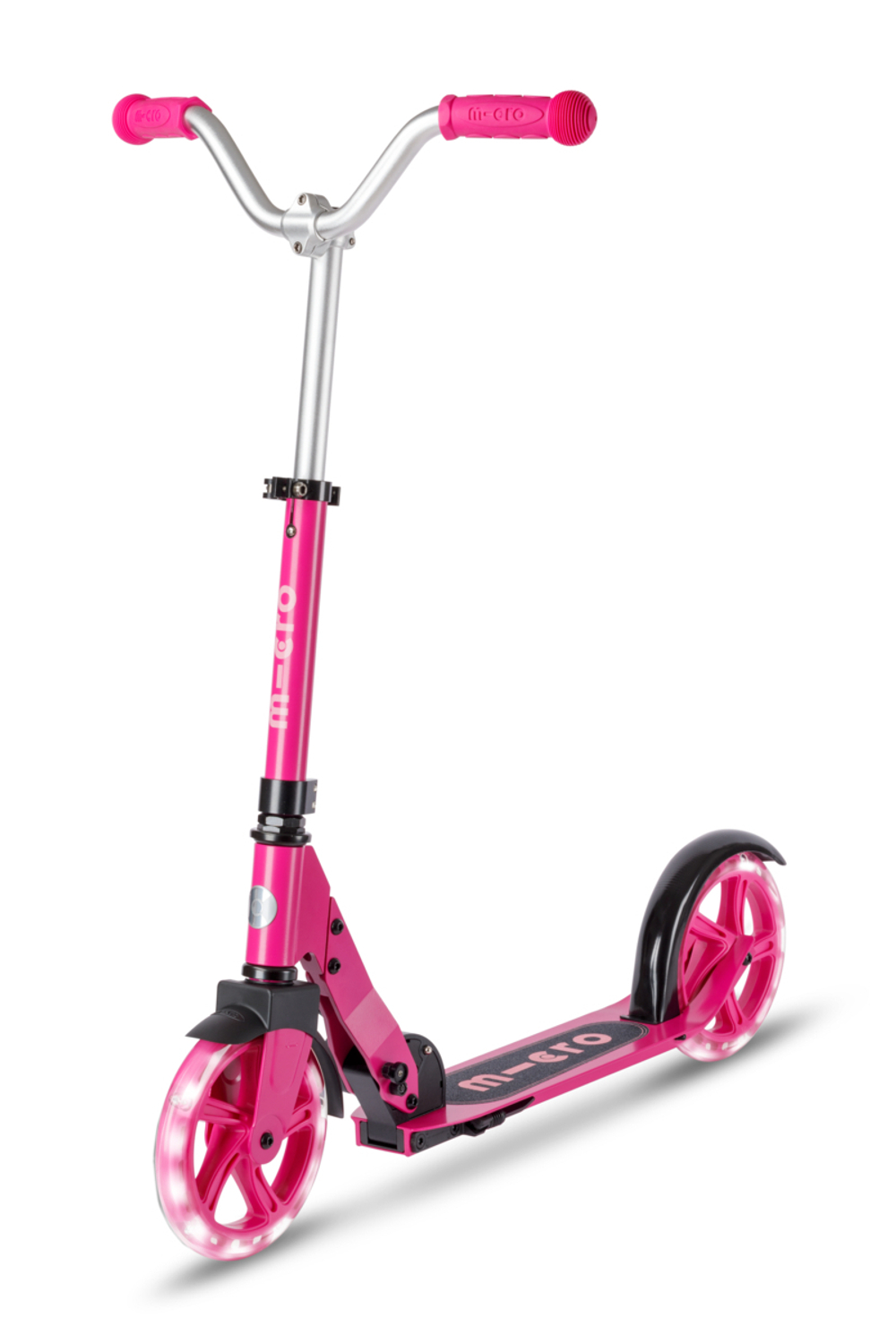 Самокат Micro Cruiser LED, ягодный