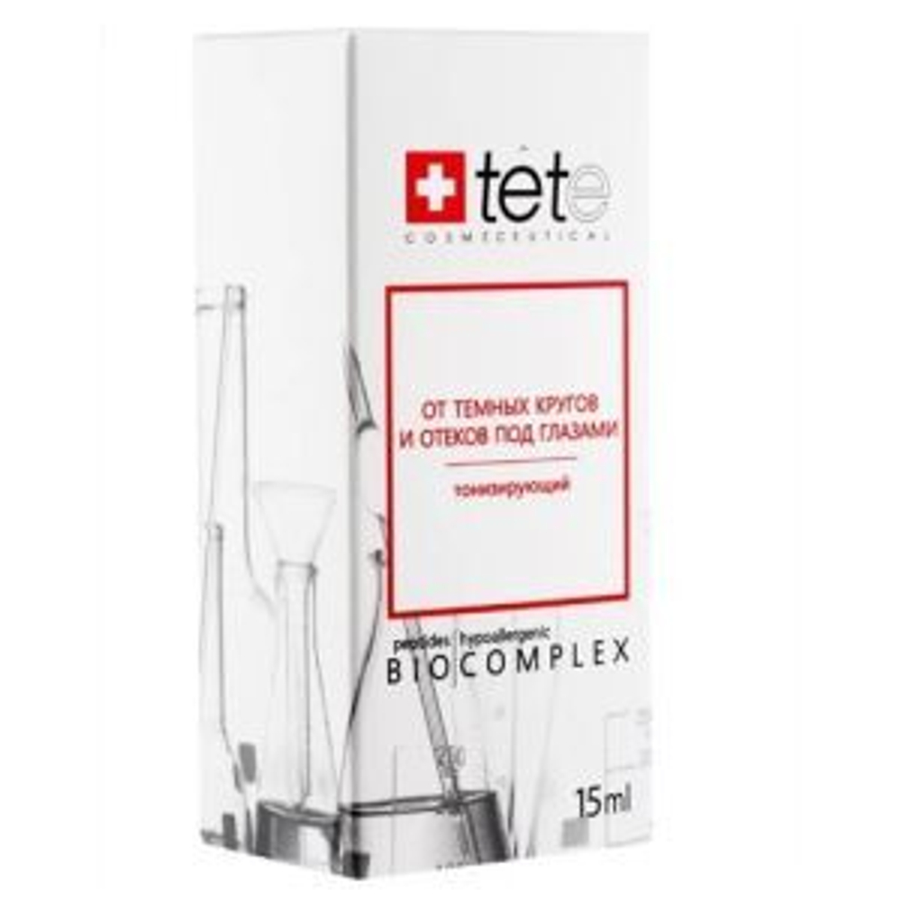 Биокомплекс тонизирующий от отеков и темных кругов под глазами / TETe Biocomplex restorative for eyes 15 ml