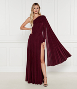 Платье с ремешком Elisabetta Franchi - бордовый(AB68646E2)