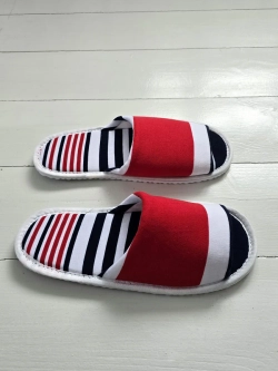 Тапочки в полоску открытые вар.1