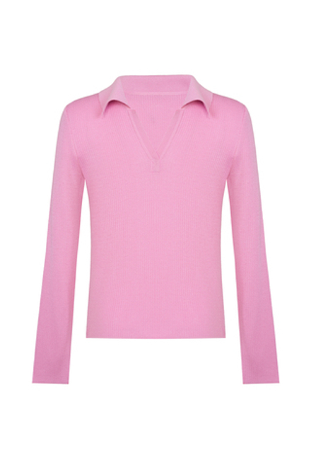 Поло с длинным рукавом