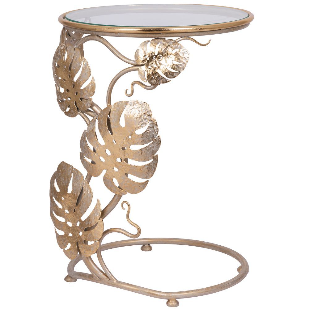 Столик приставной Monstera Deliciosa (Монстера) Айвори